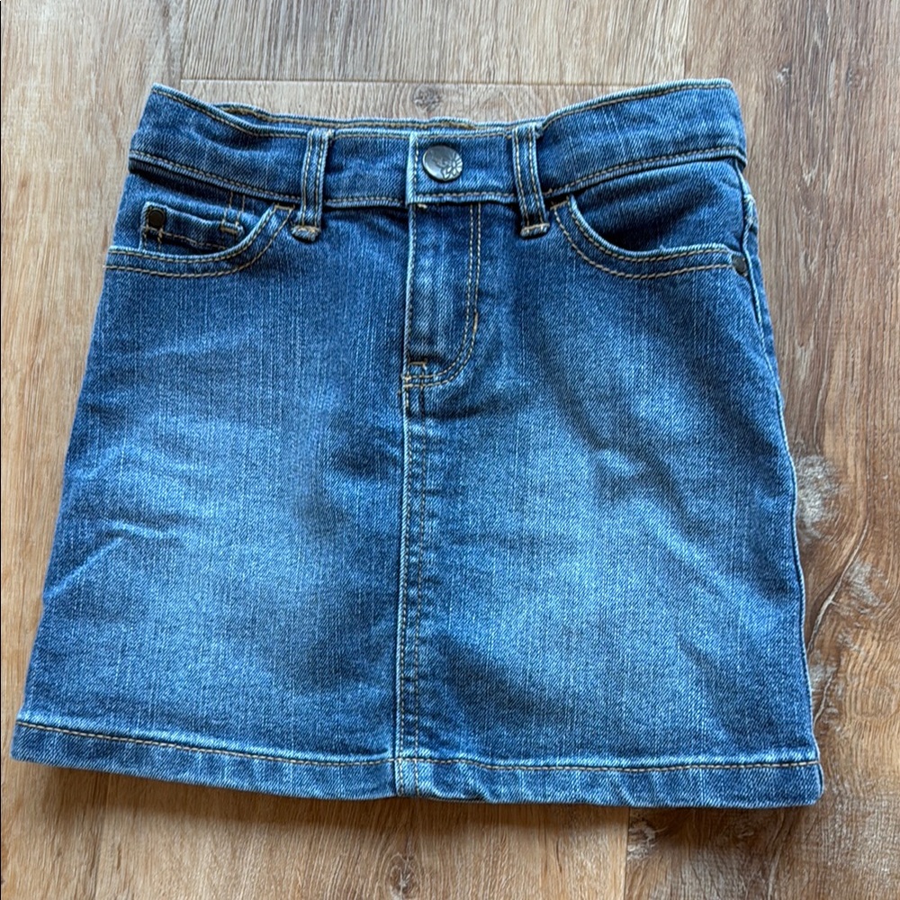 Denim Mini Skirt
